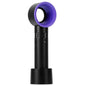 Portable Handheld Bladeless Fan Rechargeable Cooling USB Fan Desktop Use Fan w/ 3 Gears LED Indicator Cooling Fan