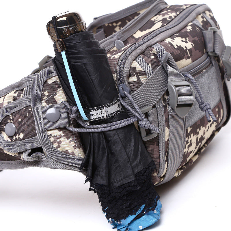Waterproof Oxford Cloth Outdoor Multi-Functional Waist Bag