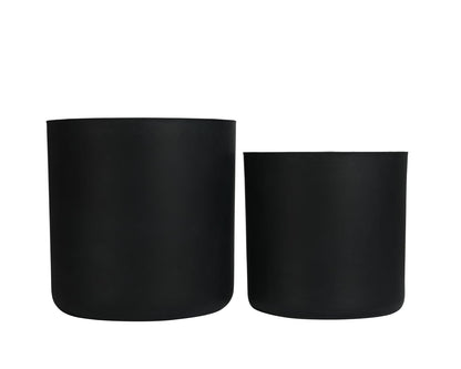 Round Concrete Planter Set of 2