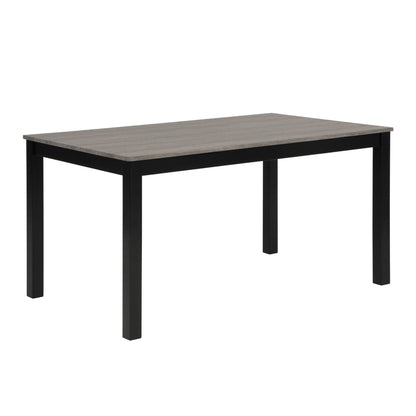 Modern Dining Table Set With Upholstered Chairs For Dining Room