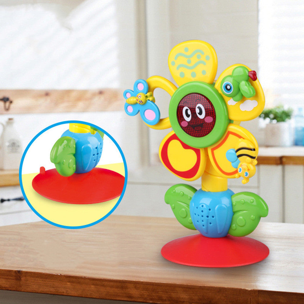 Children's Dining Table Eating Toy Rotating With Suction Cup