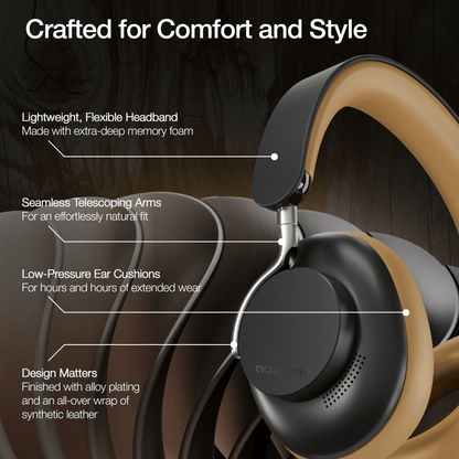Naztech Aura 360 ANC Wireless Headphones