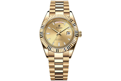 Dual-calendar Automatic Mechanical Mens Watch