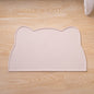 Silicone Mat In A Cat Head Shapeeasy To Clean Spill Proof And Waterproof