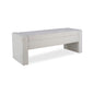 Upholstered Storage Bench With Tufted Seat, Ottoman For Living Room - White