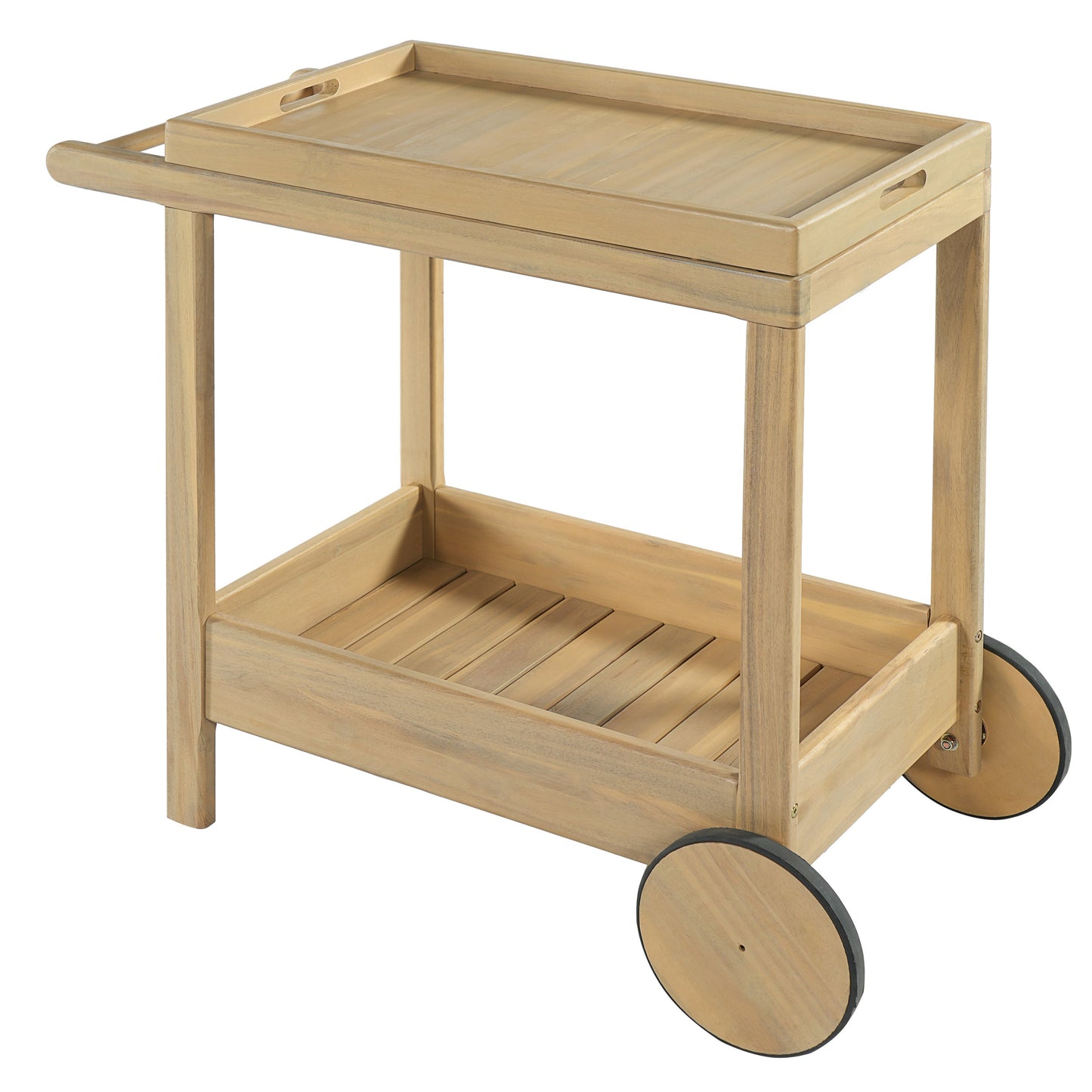 Saratoga Outdoor Rolling Bar Cart