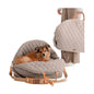 3-in-1 Cotton Multipurpose Pet Carrier & Car Seat.
