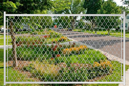 Adjustable 3.8FT Chain Link Walk Gate Kit