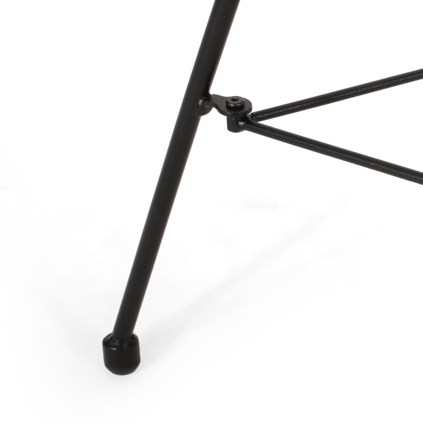 Nusa Modern Rattan Side Table With Tempered Glass Top
