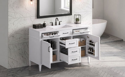 48 Inch Bathroom Vanity with Composite Sink Top