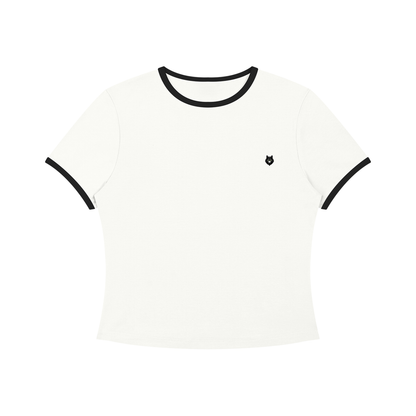 Loki & Ivy Women’s Color Block Crop T-Shirt