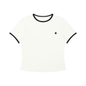 Loki & Ivy Women’s Color Block Crop T-Shirt