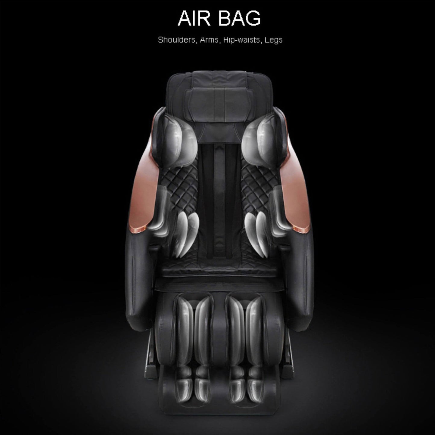 Airvana Zenith Full Body Zero-Gravity Shiatsu Massage Chair With Heat And Voice Control (SAK93154)