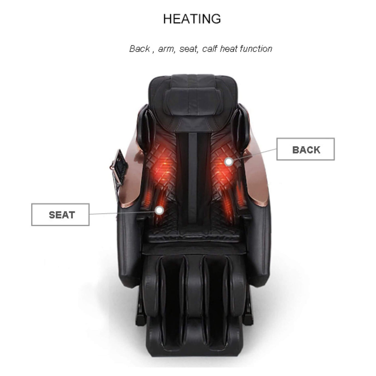Airvana Zenith Full Body Zero-Gravity Shiatsu Massage Chair With Heat And Voice Control (SAK93154)
