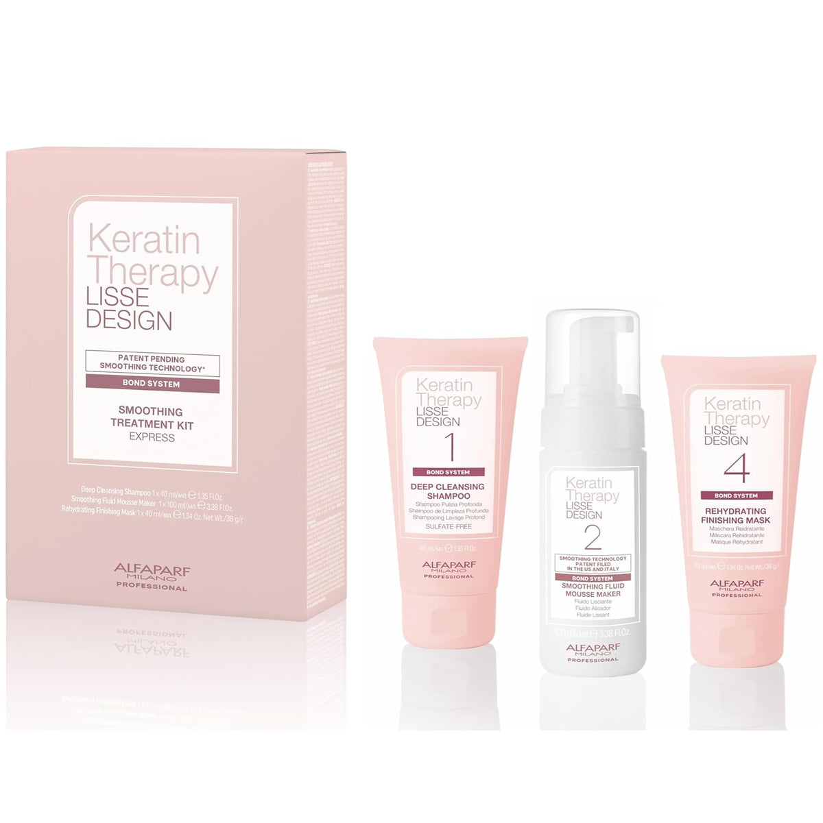 Alfaparf Milano At Home Keratin Hair Treatment Lisse Design