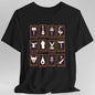 All D&D Classes Tarot T-Shirt