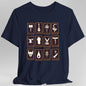 All D&D Classes Tarot T-Shirt