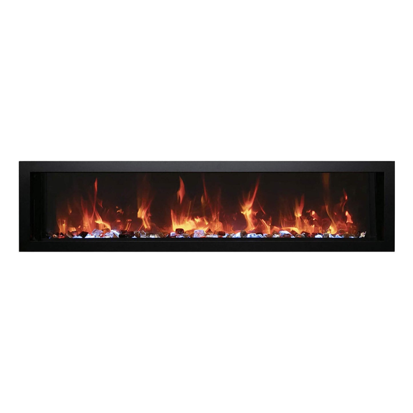 Amantii Panorama BI Extra Slim 60-Inch Smart Electric Fireplace [BI-60-XTRASLIM] (SAK59128)