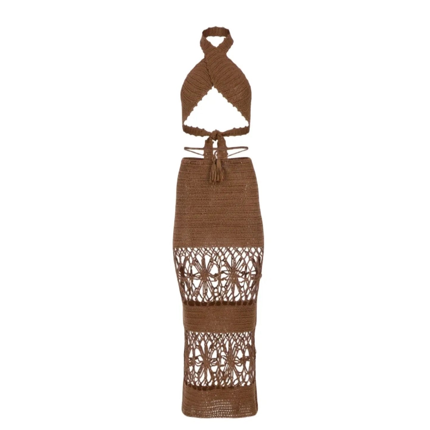 Women's Crochet Two Piece Set Two Piece Set - Crochet - Amaya