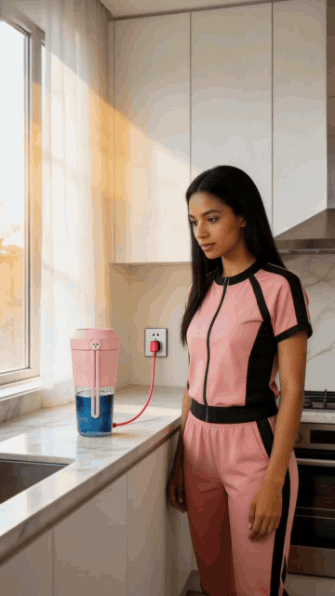 Portable Rechargeable Juicer for Smoothies and Juices On-the-Go