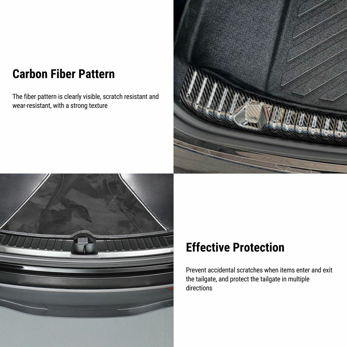 Trunk Sill Protector for Tesla Model Y 2020-2025.03