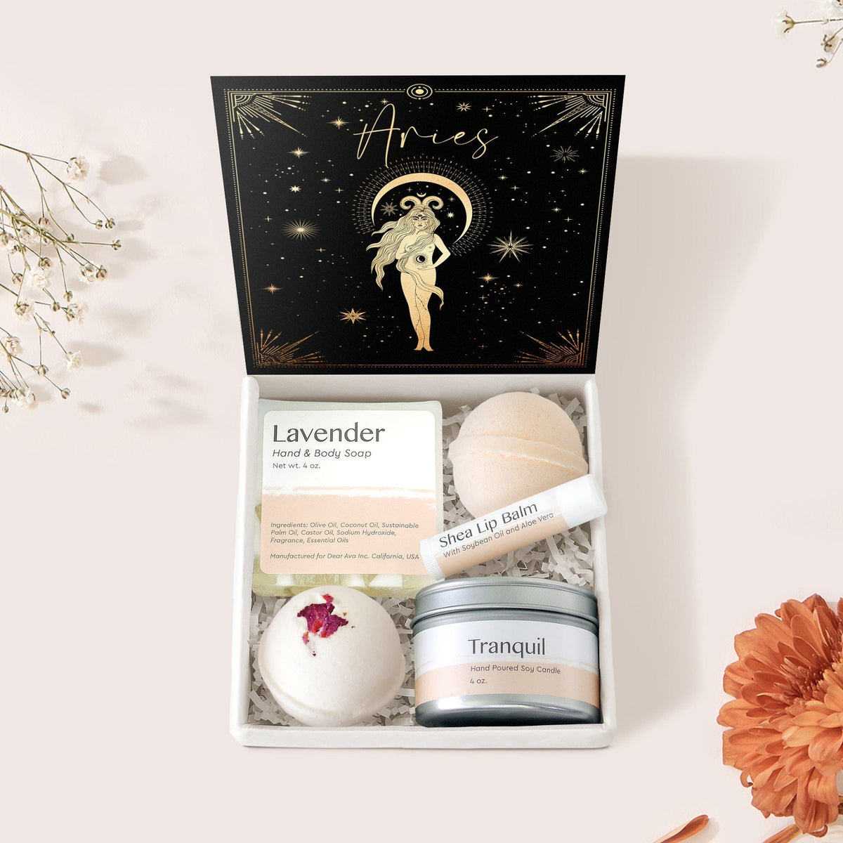 Aries Deity Zodiac Gift Box Set