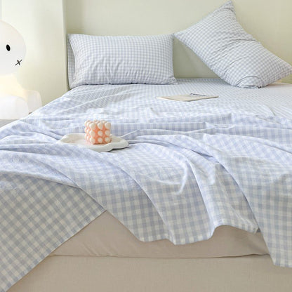 Assorted Gingham & Plaid Bed Sheets