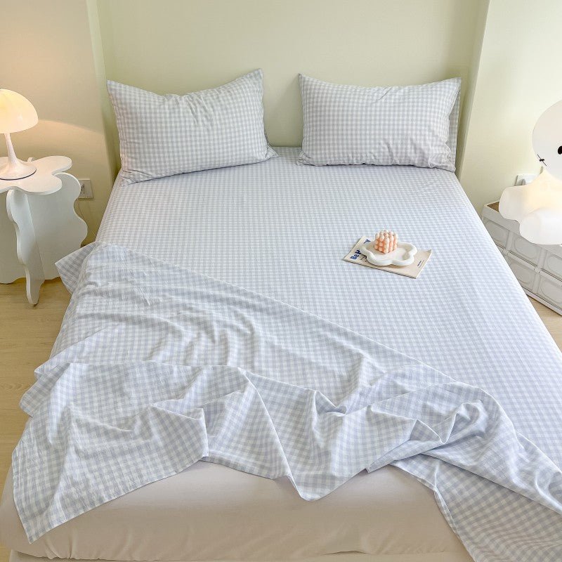Assorted Gingham & Plaid Bed Sheets