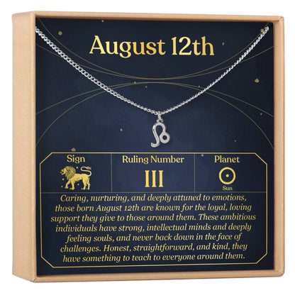 August 12th Leo Necklace