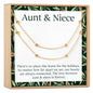 Aunt-Niece Christmas  Dot  Bracelet Set