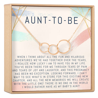 Aunt to Be Necklace, Multiple Styles Necklace