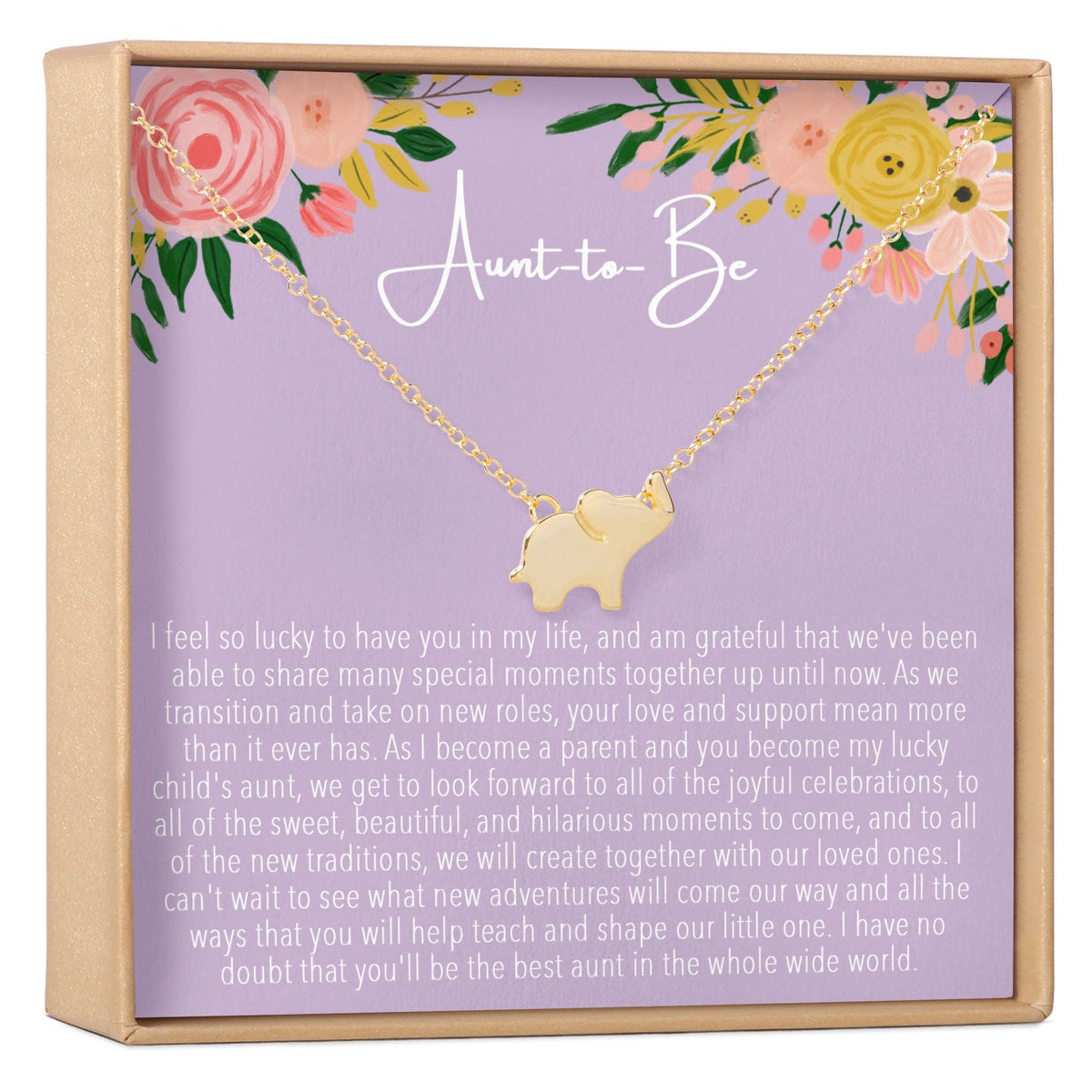 Aunt to Be Necklace, Multiple Styles Necklace