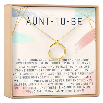 Aunt to Be Necklace, Multiple Styles Necklace