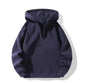 Autumn And Winter Men's Zipper Hoodie Loose Sports Sweater - # BOAA13110003