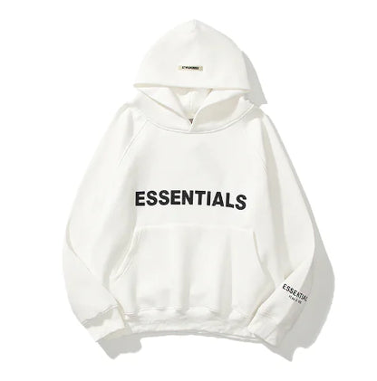 Autumn/Winter Fleece-Lined Hooded Sweatshirt - # BOAA13510011