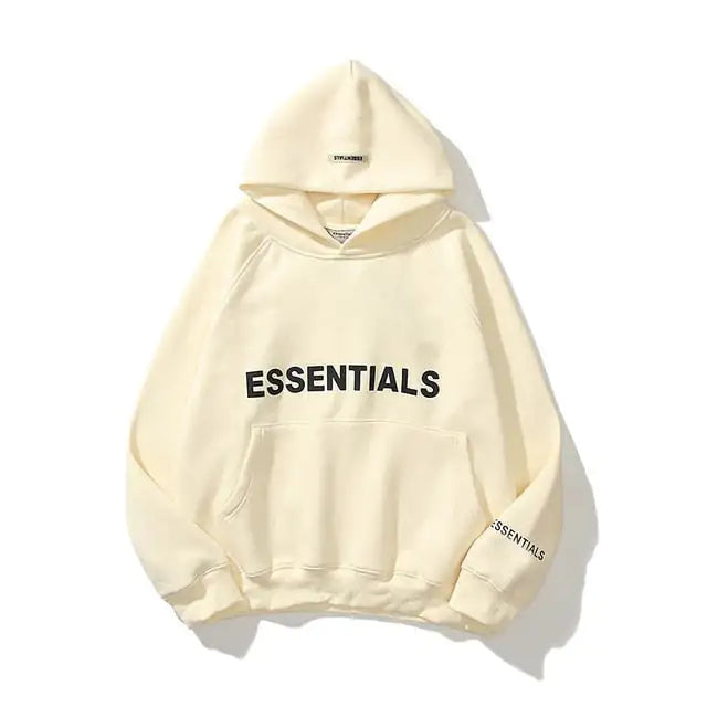 Autumn/Winter Fleece-Lined Hooded Sweatshirt - # BOAA13510011