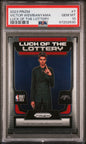 Graded 2023 Panini Prizm Victor Wembanyama #7 Luck of the Lottery Rookie RC Basketball Card PSA 10 Gem Mint