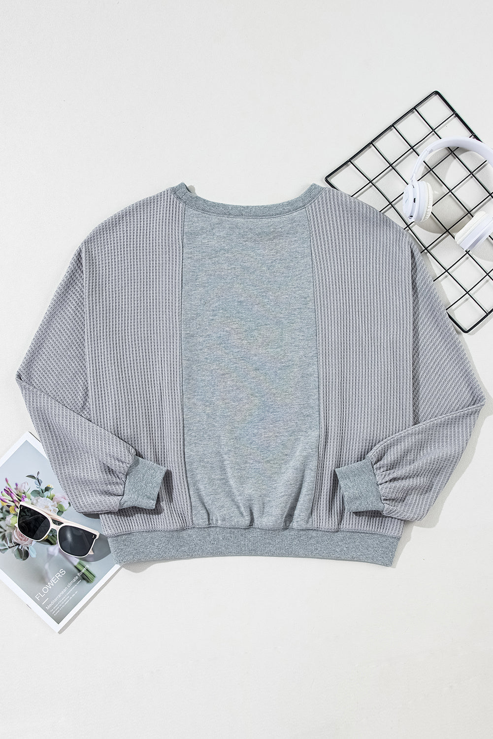 Mercy Hem Pullover top Long Sleeve Top