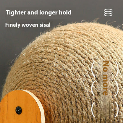 Cat Scratch Board Wear-resistant Non-dandruff Vertical Sisal Scratch-resistant Self-Hi Relieving Stuffy Scratching Board Toy