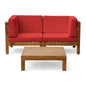 Oana - 3 Piece Loveseat Set With Coffee Table