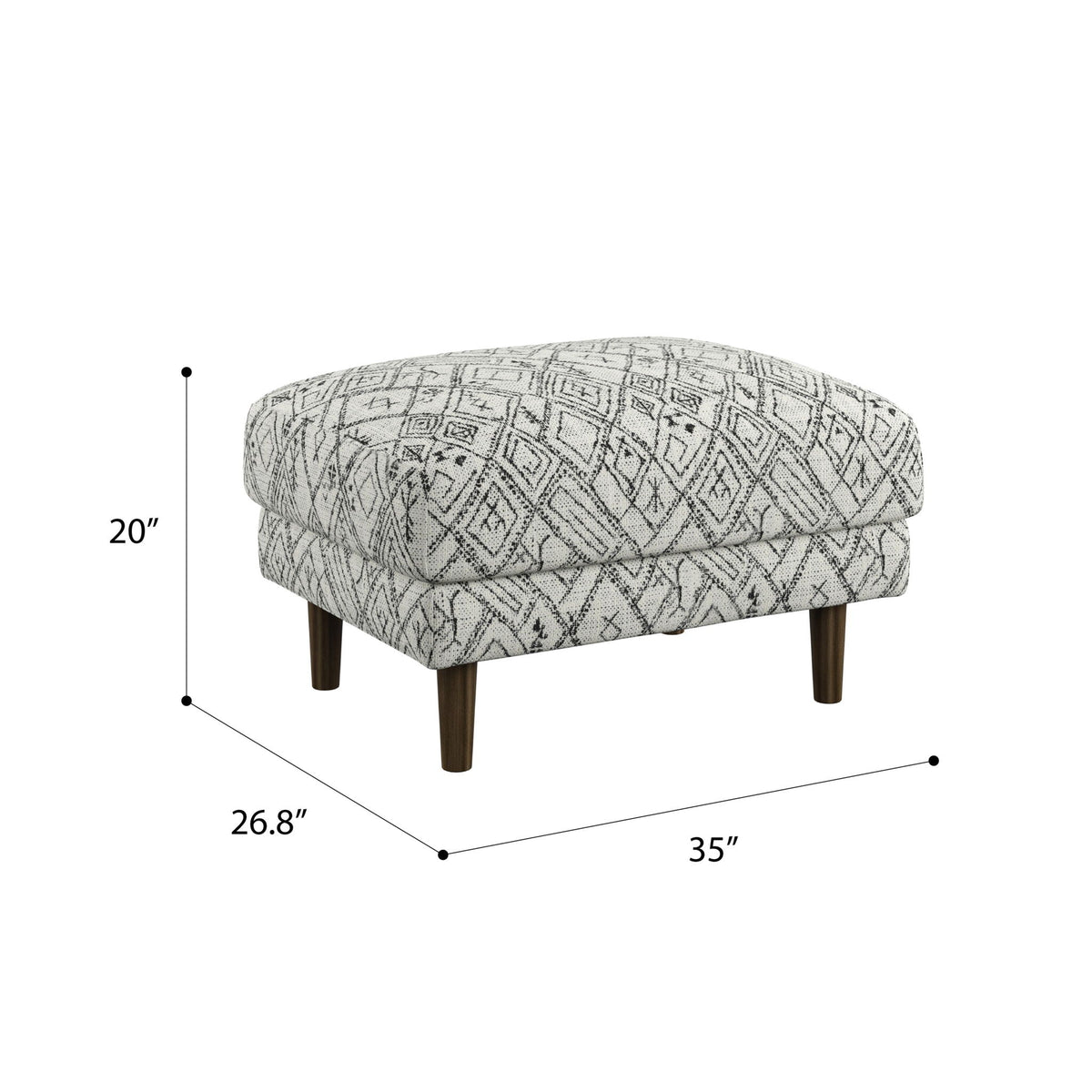 Abstract Ottoman - Black