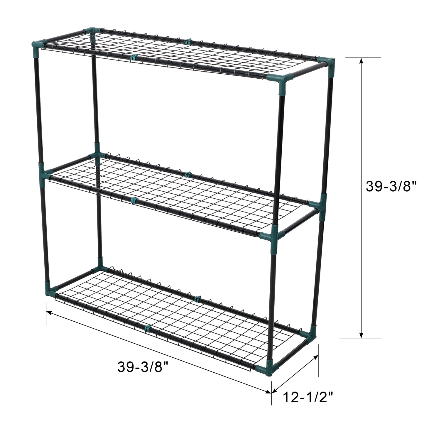 3 Tier Lean-To Portable Greenhouse
