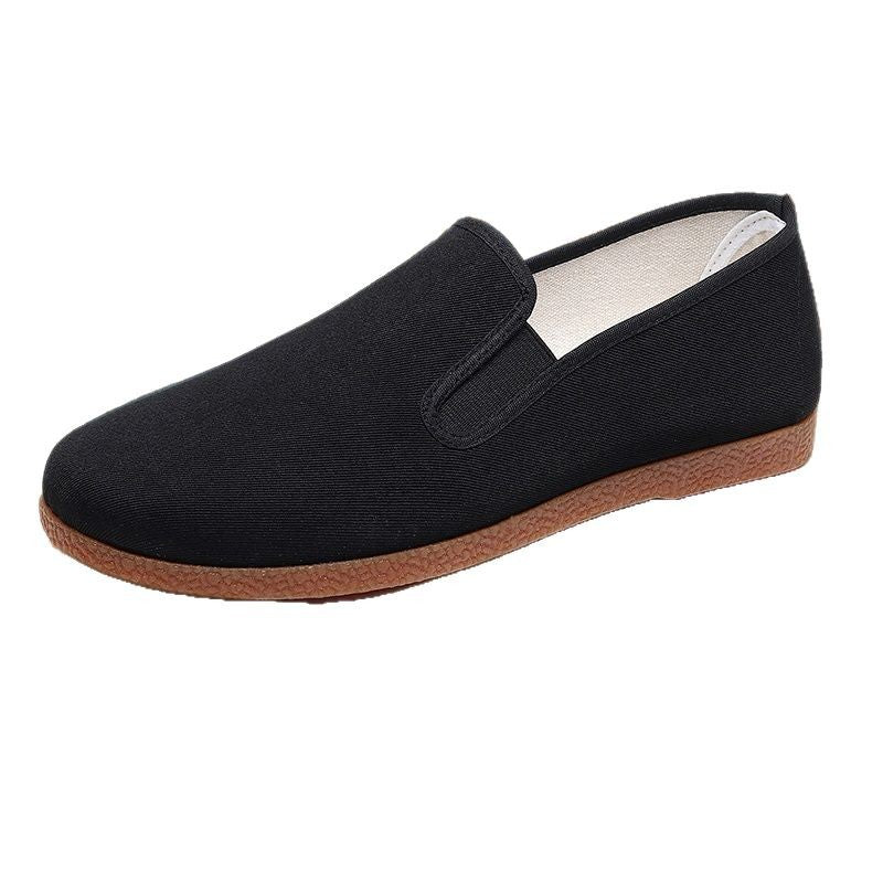 Mens Soft-soled Casual Wear-resistant Canvas Shoes