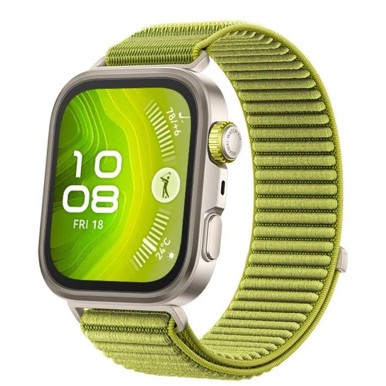 Wilderness Mountain Pattern Nylon Loop Strap