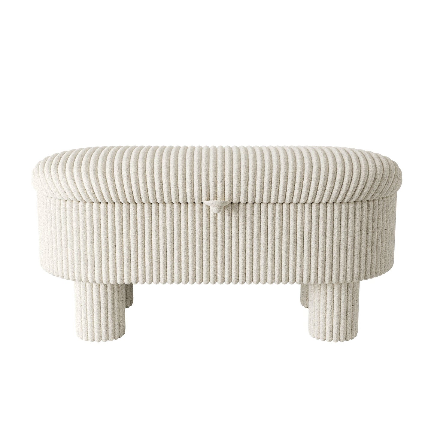 Storage Ottoman Upholstered Bench With Lift-Top Storage