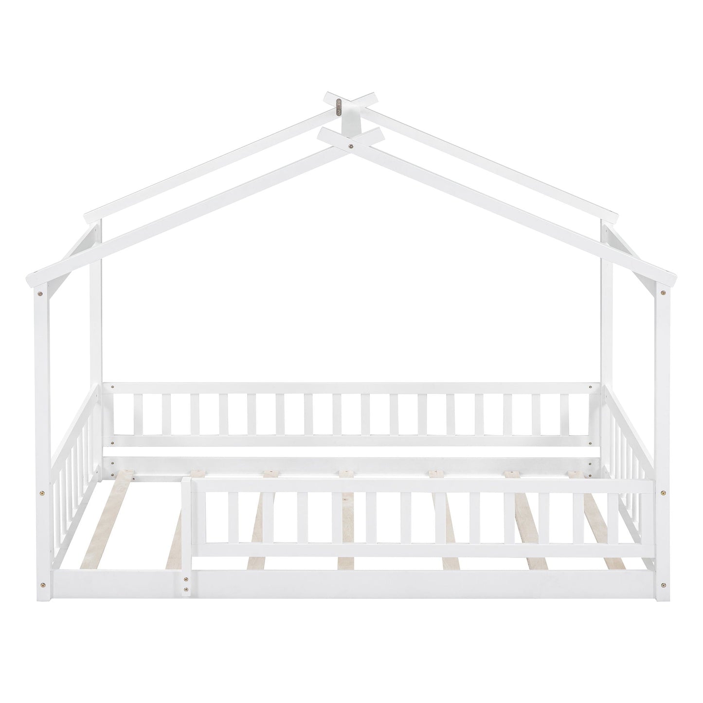 Bed House Bed Frame With Fence