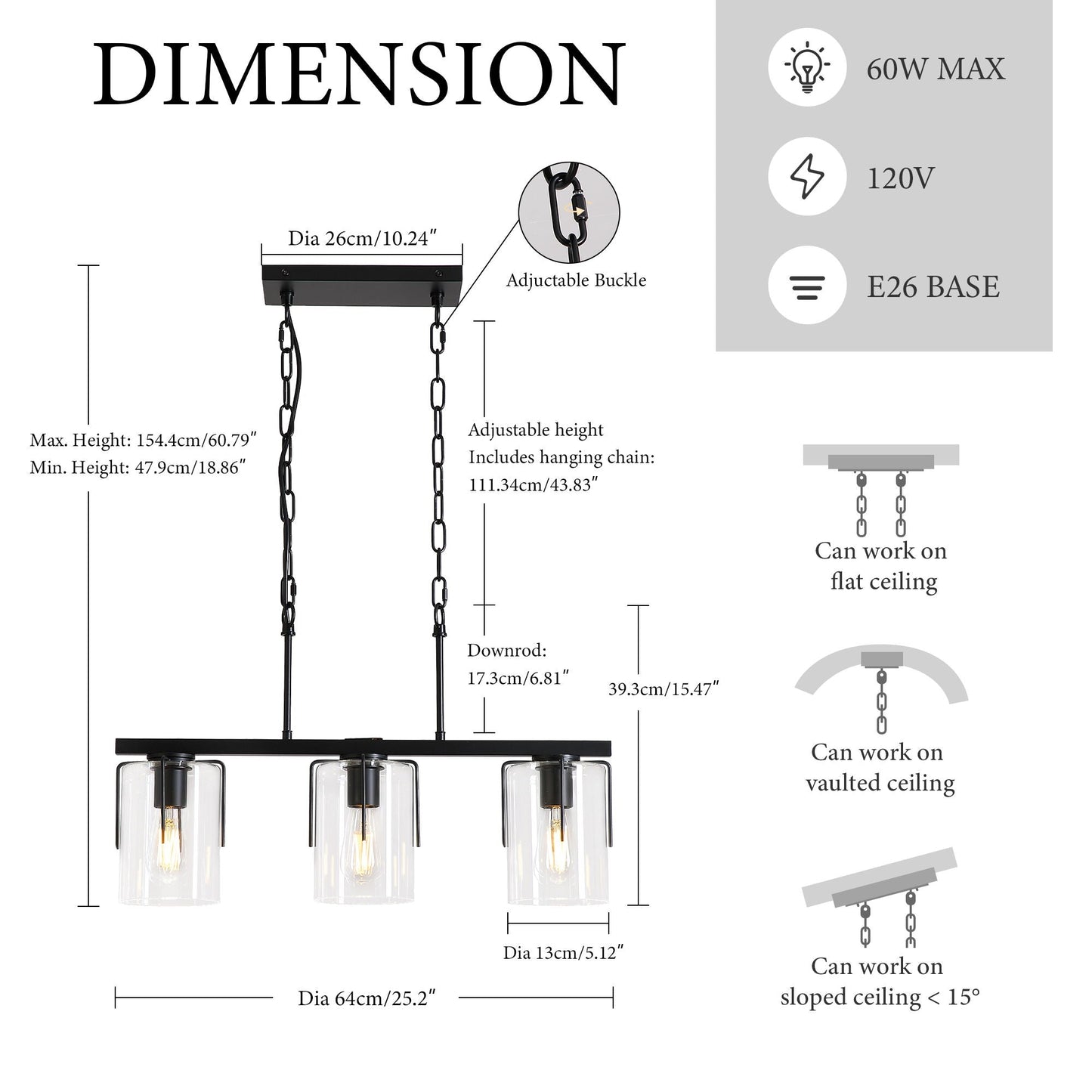 Adjustable Pendant Lighting