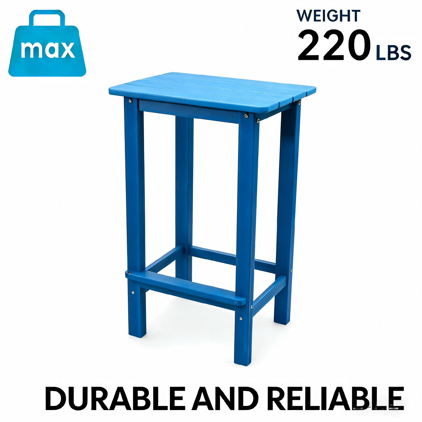 HDPE Outdoor Dining and Bar Chair