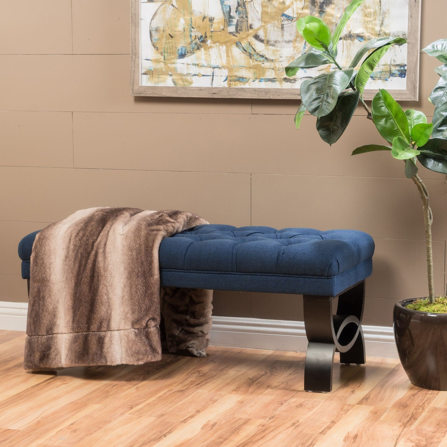 Hilton Ottoman Bench Classic Style
