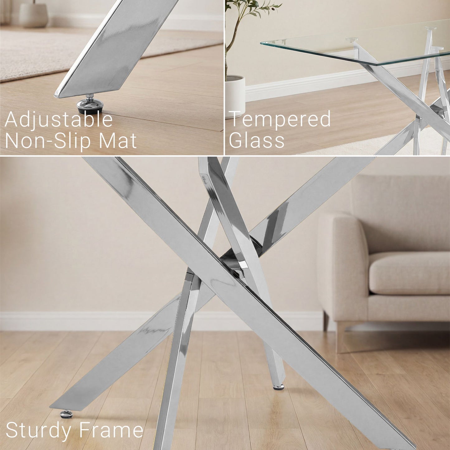 Modern Rectangular Table For Dining Room